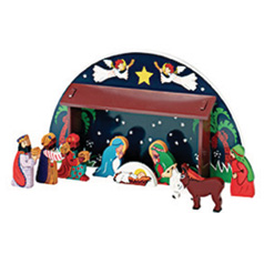 Win a Party Ark Christmas Nativity Scene