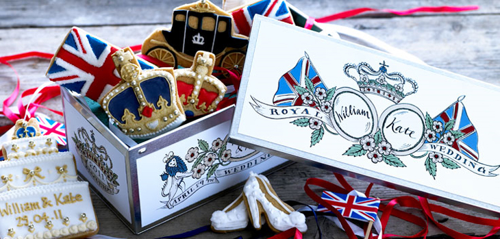 The Biscuiteers Wedding Tin