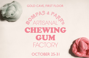 Half Term Bompas & Parr's chewing gum factory
