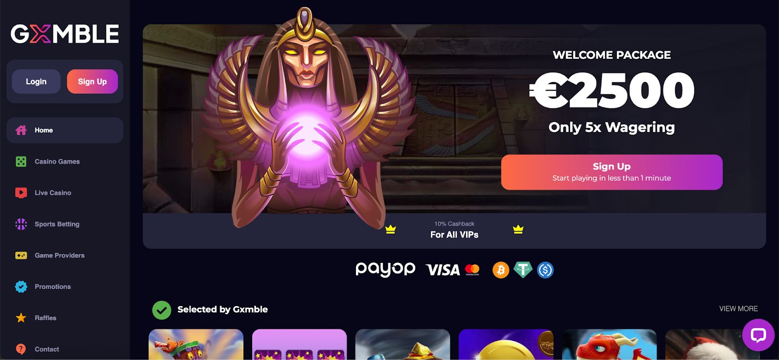 Gxmble screenshot